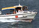 diving fast boat